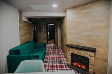 Фото номера Двухместный номер с 1 кроватью Отель Lostrita - Pastravrie, Hotel &amp; SPA г. Valea Neagră 18