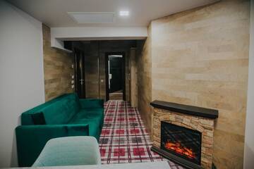 Фото номера Двухместный номер с 1 кроватью Отель Lostrita - Pastravrie, Hotel &amp; SPA г. Valea Neagră 10